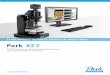 Park XE7 · Park Systems El más Preciso Microscopio de Fuerza Atómica Park XE7 ¿Por qué el AFM más asequible también es preciso y fácil de usar? 4 3 2 1 0-1-2-3-4 0 200 400