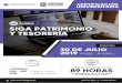 CURSO SIGA PATRIMONIO Y TESORERÍA - Amazon S3 · con el respaldo de la universidad nacional del callao - unac siga patrimonio y tesorerÍa lun - vier sÁb 06:45 pm - 9:15 pm 09:30