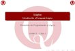 IntroducciónalLenguajeLógico ...elementosdeprogramacionylogica.web.unq.edu.ar/wp... · Unidad1-Clase1. Title: Lógica - Introducción al Lenguaje Lógico Author: Elementos de Programación