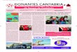 DONANTES CANTABRIA · 2017-09-19 · Hermandad de Donantes de Sangre de Cantabria, queremos dar las gracias a profesores, alumnos y padres del Colegio Sagrados C o r az nesp uic t