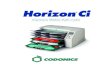 HorizonCi HorizonCi - Syringe Labeling, DICOM Medical ...Class 1 laser product according to IEC 60825-1 ! and 21 CFR 1040.10 and 1040.11. Diagnostic Port A, A4, 14”x17” Papel Grayscale