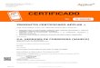 Certificado SF A90 SOFTBRAKE ES - Saheco · 2020-01-22 · De la empresa: S.A. HERRAJES DE CORREDERA (SAHECO) C/ BELLMUNT, 104 – P.I. DE FORADADA 08580 SANT QUIRZE DE BESORA (BARCELONA)