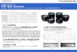高解像対応レンズ HF-SA series - Fujifilmmvlens.fujifilm.com/pdf/MVL_12.pdf高解像対応レンズ HF-SA series 2/3型、最大5メガピクセル（3.45µmピクセルピッチ）対応の高解像設計