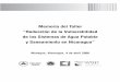 Memoria del Taller “Reducción de la Vulnerabilidad de los ......ASDI Agencia Sueca de Cooperación Internacional para el Desarrollo ... las plantas potabilizadoras, los equipos