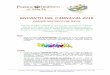 ENCANTO DEL CARNAVAL 2016parquehistorico.org/images/noticias/documento_749.pdf · 2016-02-04 · 2016” de temática libre, con premios para las categorías Individual – Parejas