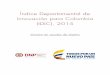 Índice Departamental de Innovación para Colombia (IDIC), 2015 · 2015 ISBN para CD: ISBN para internet: Grupo de Comunicaciones y Relaciones Públicas . Wiston Manuel González