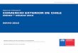 Reporte Trimestral COMERCIO EXTERIOR DE CHILE · DEPARTAMENTO DE ESTUDIOS, DIRECON 7 1 OMERIO EXTERIOR HILENO En el primer trimestre del año 2016, el intercambio comercial de Chile
