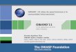 Aportación de la OWASP a la comunidad internacionalvicenteaguileradiaz.com/pdf/OWASP-10_anos_ de_aportaciones_a_la... · La OWASP Foundation es una organización sin ánimo de lucro