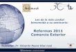 Reformas 2011 Comercio Exterior - Bufete Internacional › presentaciones › Curso Ref… · 1 Entrega/Producto 2 Servicio 3 Alianza 4 Asesoría Nuevas Ventajas Competitivas 318