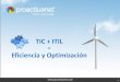 TIC + ITIL Eficiencia y Optimización · Certificación Profesional ITIL®