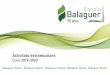Activitats extraescolars - Escola Balaguer · Després dels bon resultats obtinguts, l’Escola Balaguer ofereix per segon any l’activitat extraescolar d’escacs. De la mà de