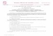 Boletín Oficial de Castilla y León - Somacyl.esANUNCIO de la Sociedad Pública de Infraestructuras y Medio Ambiente de Castilla y León S.A. relativo a la licitación para la contratación,