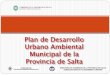 Plan de Desarrollo Urbano Ambiental Municipal de …...Urbano-Ambiental Municipal, que defina las políticas, instrumentos y procedimientos para una gestión sustentable con estrategias