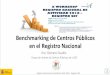 Benchmarking de Centros Públicos en el Registro Nacional · UNE 179007:2013 por los Centros Públicos 2. Definición e identificación de los centros públicos de excelencia 3. Benchmarking