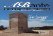 Ciudades romanas de la Comunitat Valenciana · 2015-05-20 · Octubre 2014 – Abril 2015 ABante 3 editorial Marta Alonso. Directora General de Cultura E ciudades romanas de la comunitat