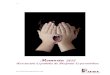 Memoria - disfonia espasmodicadisfoniaespasmodica.org/2012memoria.pdf · 1. presentaciÓn. 2. comitÉ asesor mÉdico y junta directiva. 3. objetivos 4. ambito de actuaciÓn 5. talleres