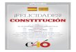 ¡FELICIDADES! · ¡FELICIDADES! CONSTITUCIÓN SUPLEMENTO ESPECIAL JUEVES, 6 DE DICIEMBRE DEL 2018 La Constitución ha dado a Aragón una de las etapas más florecientes en estos