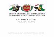 CRÓNICA DE FIESTAS 2016 PRIMERA PARTE · 3 para sustituir al anterior embajador Damián Varea del Amo. Su nombramiento oficial se pospuso para el próximo 24 de enero de 2016 en