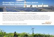 Energías renovables para Grandes Usuarios · Energías renovables para Grandes Usuarios Reduzca sus costos con energías renovables ABO Wind brinda a los Grandes Usuarios soluciones