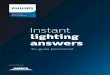 Instant lighting answersimages.philips.com/is/content/PhilipsConsumer/PDFDownloads/Spai… · Downlight CoreLine SlimDownlight LuxSpace Compact EM HF OccuSwitch LRM1011 14 15. Nueva