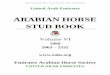 ARABIAN HORSE STUD BOOK - EAHS Arabian Horse Stud... · 2016-11-14 · CV TULEE (US) 2477 CYRIAQUE (FR) 2186 DAHHASS (AE) 2351 ... MARAH (AE) 2373 MARBLING CAIRO (AU) 2198 MARICOL