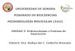 UNIVERSIDAD DE SONORA POSGRADO EN BIOCIENCIAS … · 2018-12-10 · UNIDAD 3: Endonucleasas o Enzimas de Restricción Elaboró: Dra. Kadiya del C. Calderón Alvarado UNIVERSIDAD DE