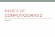 Redes de Computadoras 1 · COMPUTADORAS 2 Clase 5 . Agenda Principios de las aplicaciones de red