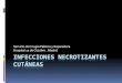 Servicio de Cirugía Plástica y Reparadora Hospital 12 de ... · Infecciones necrotizantes cutáneas Infecciones bacterianas necrosantes de los tejidos blandos Dermohipodermitis