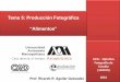 Tema 5: Producción Fotográfica “Alimentos”evaluacion.azc.uam.mx/assets/tema-5-alimentos-.pdf · La fotografía de alimentos implica un reto un poco mayor para su producción