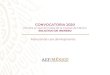Manual de operación · 2020-05-28 · Manual de uso delAspirante CONVOCATORIA 2020 Estudia en las Normales de la Ciudad de México SOLICITUD DE INGRESO. CONVOCATORIA 2020 Estudia