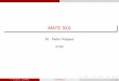 MATE 3031 - Recinto Universitario de Mayagüezacademic.uprm.edu/~pvasquez/mate3031/clases1516I/3.7.pdf · La razón de cambio promedio de y con respecto a x en el intervalo [x 1,x