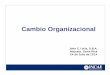 Cambio Organizacionalrsrcs.elretoincae.com/webinars/1407/Cambio...Cambio Organizacional 1. Comprender el impacto que tiene el cambio en la institución y en las personas. 2. Conocer