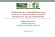 Evaluación de Sustentabilidad - AOA CHILEaoachile.com/wp-content/uploads/2019/11/evaluacion... · indicadores que dan cuenta de la sustentabilidad de sistemas agropecuarios en condiciones