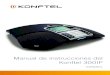 Manual de instrucciones del Konftel 300IP...2 GENERALIDADES El Konftel 300IP es un teléfono de audioconferencia para telefonía IP que ofrece una amplia gama de prestaciones innovadoras: