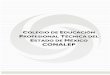 COLEGIO DE EDUCACIÓN PROFESIONAL TÉCNICA DEL ESTADO …transparenciafiscal.edomex.gob.mx/sites/transparen... · El Colegio de Educación Profesional Técnica del Estado de México