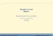 Álgebra Lineal Ma843 - Teccb.mty.itesm.mx/ma1010/materiales/a843-72.pdf · Aplicación: Cadenas de Markov Veamos algunas aplicaciones del uso de la diagonalización de una matriz