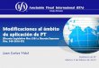 Modificaciones al ámbito de aplicación de PT - IFA-Perú · Regímenes fiscales preferenciales Que cumplan dos de los siguientes criterios: Que el país o territorio de dicho régimen