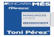 Toni Pérez · los establecimientos, potenciando la telecompra. Profundizaremos en el Shopping info, acercando la Oferta Comercial Local a través de las Oficinas de Información