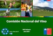 Comisión Nacional del Vino - Oficina de Estudios y ... · • Precio medio de vino chileno de exportación con leve tendencia al alza. • Menor producción nacional en temporada