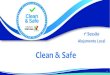 Clean & Safebusiness.turismodeportugal.pt/SiteCollectionDocuments/...dispor de um Protocolo Interno Construído em função das suas características Específico e adaptado a cada