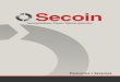 INSTRUMENTACIÓN / PESAJE / CONTROL INDUSTRIAL › xchange › Catalogo Secoin... · Automatización Industrial Los productos fabricados por Secoin son equipos 100% nacionales diseñados