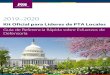 Kit Oficial para Líderes de PTA Locales · 2020-05-22 · 2019–2020 Kit Oficial para Líderes de PTA Locales . Guía de Referencia Rápida sobre Esfuerzos de Defensoría