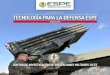 Introducción - cicte.espe.edu.ec€¦ · forjando el futuro y fomentando el desarrollo de la sociedad ecuatoriana, que se proyecta a un nuevo milenio lleno de desafíos y con la