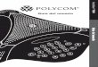 Guía del usuario · Lista de piezas Gracias por elegir VoiceStation™ 500 de Polycom. VoiceStation™ 500 utiliza la exclusiva tecnología de claridad acústica de Polycom con el