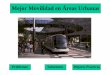 Mejor Movilidad en Áreas Urbanas - Vitoria-Gasteiz · MEJOR PRÁCTICA 12- El renacer de los tranvías MEJOR PRÁCTICA 13- El tren-tranvía, un nuevo concepto que usa tanto vías