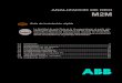 ANALIZADOR DE RED M2M...ABB 6 M2M 4 TV3 TV1 B A 5 A B A 6 A B A ES ANALIZADOR DE RED Rev. 1.0 No adaptado para el modelo M2M LV. Conexiones de entrada 4 Trifásica AARON con 2 TA y