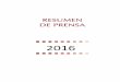 2016 - Consorci PRENSA2016.pdf · Desarrollo Territorial. (18-05-2016) Pactem Nord forma a jóvenes como auxiliares de restaurante de comida rápida. (23-05-2016) El Consejo Rector