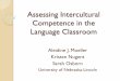 Assessing Intercultural Competence in the Language Classroomevents.cambridgeenglish.org/alte-2014/docs/presentations/alte2014... · Competence in the Language Classroom Aleidine J