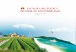 INFORME DE SOSTENIBILIDAD 2017 · Este octavo informe da cuenta de nuestro desempe o en Colombia y el de nuestras !liales en Centroam rica durante el a o 2017, respecto a los temas