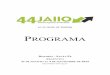 Programa 44 JAIIO44jaiio.sadio.org.ar › sites › default › files › Programa 44... · 2015-08-27 · - 11 - 44 JAIIO Rosario, 31 de Agosto al 4 de Septiembre de 2015 Actividades